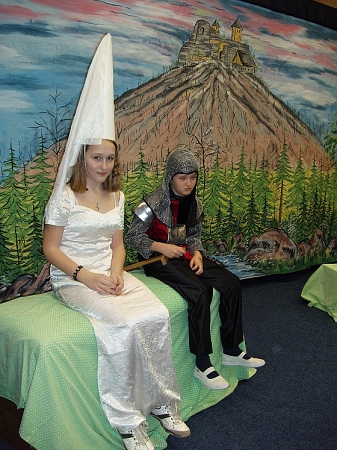 Strašidelná noc v podhradí, leden 2013