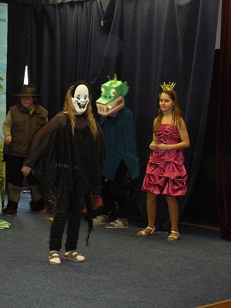 Strašidelná noc v podhradí, leden 2013