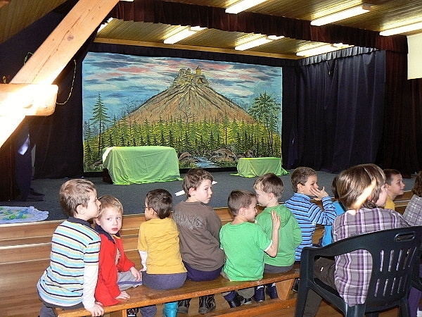 Strašidelná noc v podhradí, leden 2013