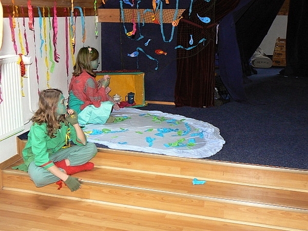 Strašidelná noc v podhradí, leden 2013