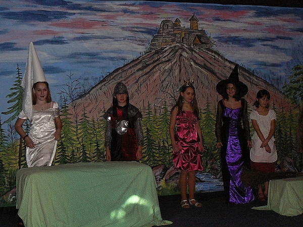 Strašidelná noc v podhradí, leden 2013