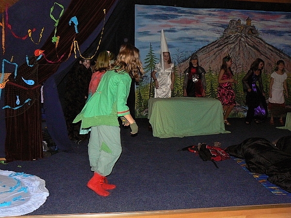 Strašidelná noc v podhradí, leden 2013