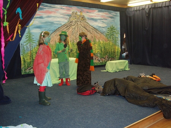 Strašidelná noc v podhradí, leden 2013
