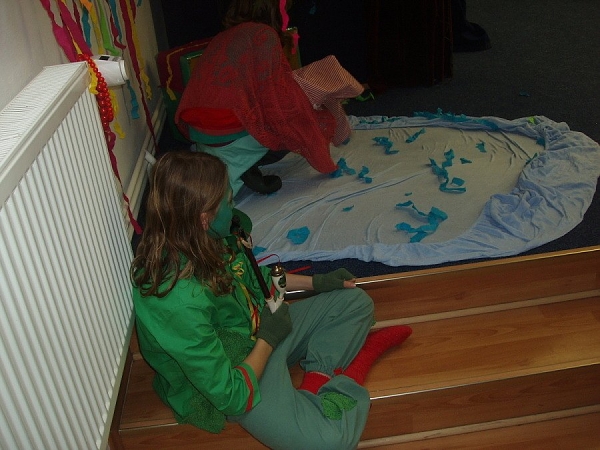 Strašidelná noc v podhradí, leden 2013