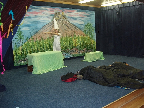 Strašidelná noc v podhradí, leden 2013