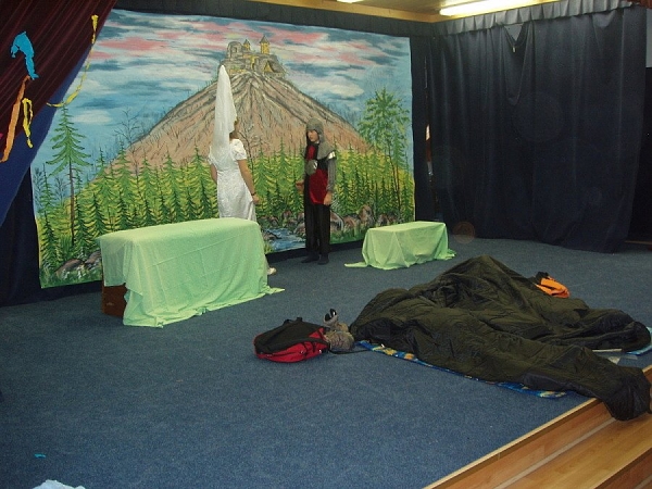 Strašidelná noc v podhradí, leden 2013