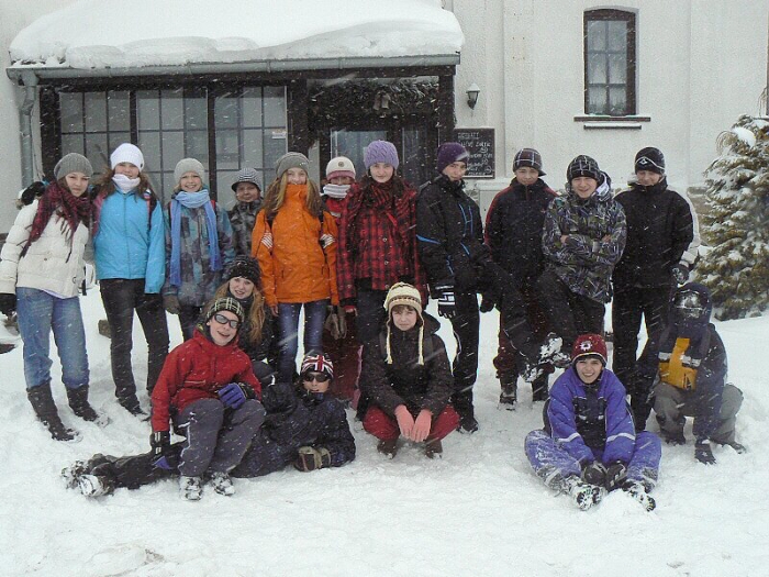 Lyžařský výcvik VII. tř., únor 2012