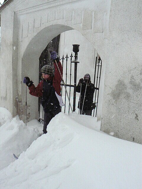 Lyžařský výcvik VII. tř., únor 2012
