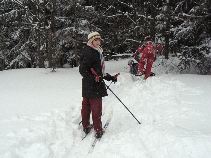 Lyžařský výcvik VII. tř., únor 2012