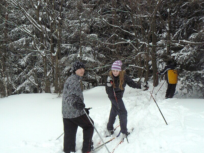 Lyžařský výcvik VII. tř., únor 2012
