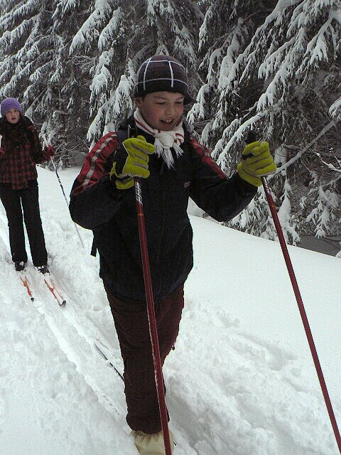 Lyžařský výcvik VII. tř., únor 2012