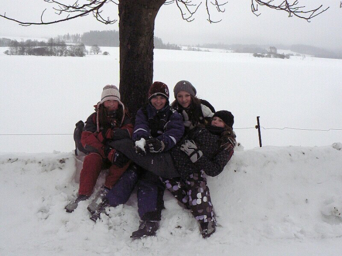 Lyžařský výcvik VII. tř., únor 2012