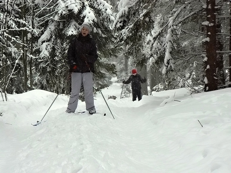 Lyžařský výcvik VII. tř., únor, leden 2013