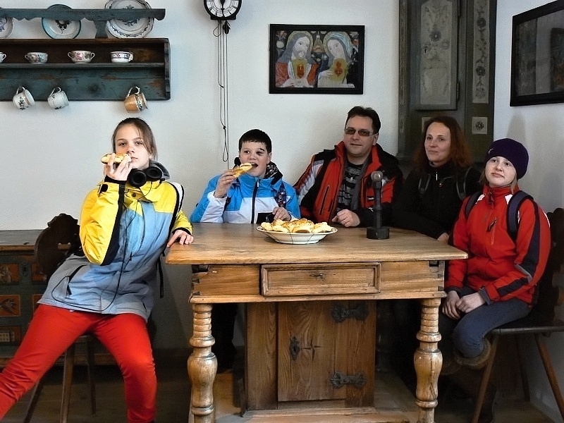Lyžařský výcvik VII. tř., únor, leden 2013