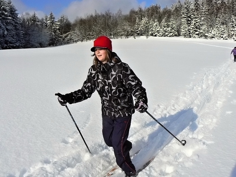Lyžařský výcvik VII. tř., únor, leden 2013