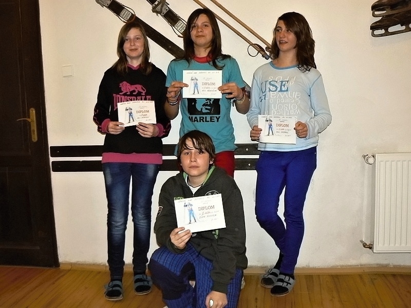 Lyžařský výcvik VII. tř., únor, leden 2013