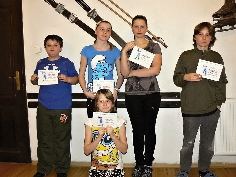 Lyžařský výcvik VII. tř., únor, leden 2013