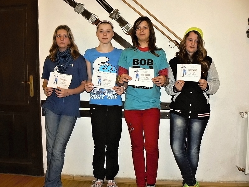 Lyžařský výcvik VII. tř., únor, leden 2013
