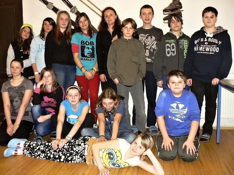 Lyžařský výcvik VII. tř., únor, leden 2013