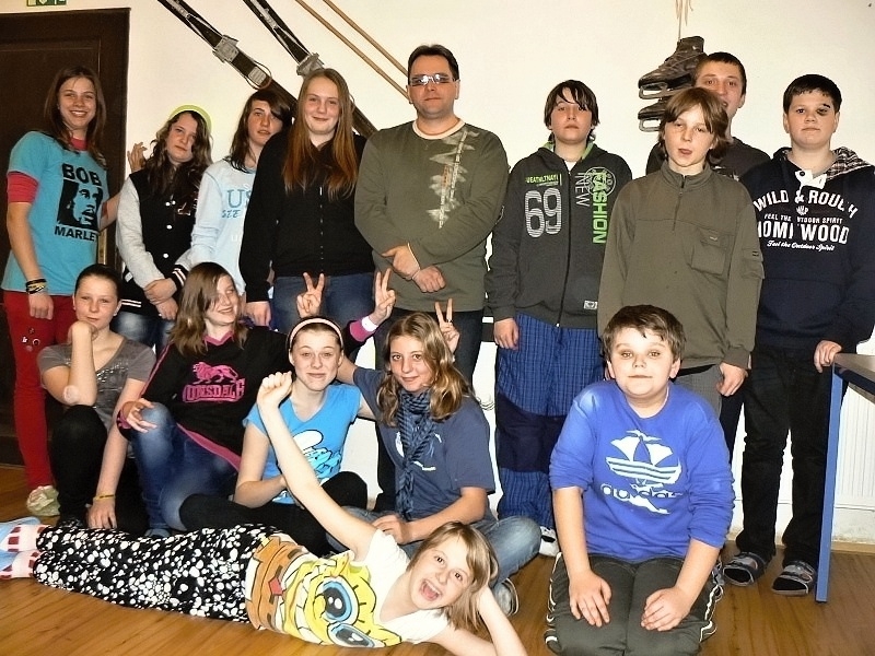 Lyžařský výcvik VII. tř., únor, leden 2013
