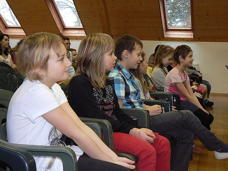 Školní kolo recitační soutěže, únor, 2013
