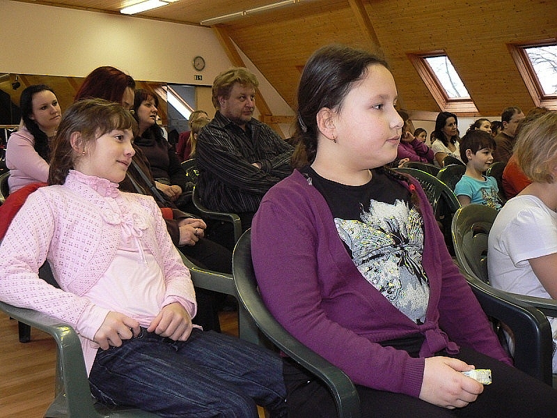 Školní kolo recitační soutěže, únor, 2013