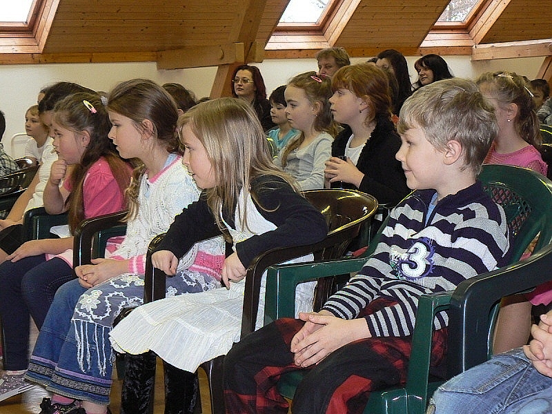 Školní kolo recitační soutěže, únor, 2013