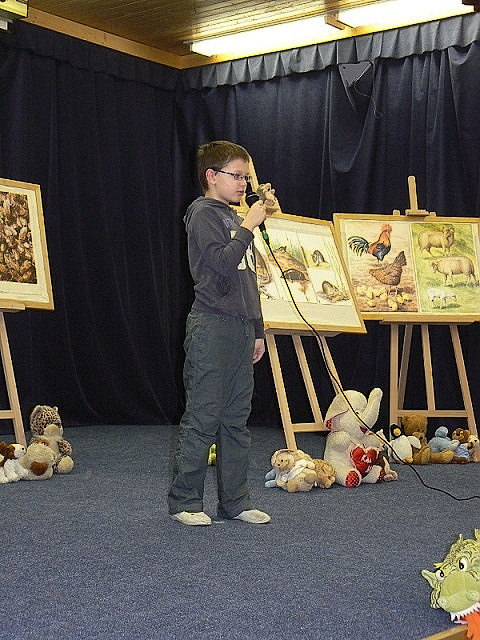 Školní kolo recitační soutěže, únor, 2013