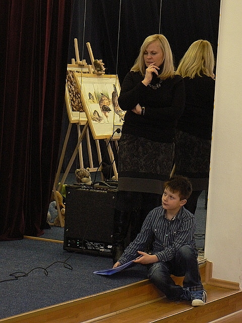 Školní kolo recitační soutěže, únor, 2013