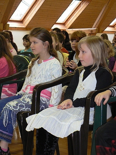 Školní kolo recitační soutěže, únor, 2013