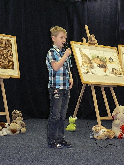 Školní kolo recitační soutěže, únor, 2013