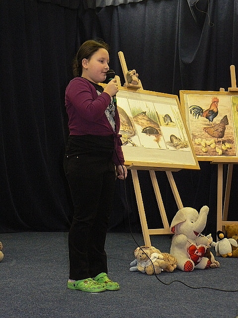 Školní kolo recitační soutěže, únor, 2013