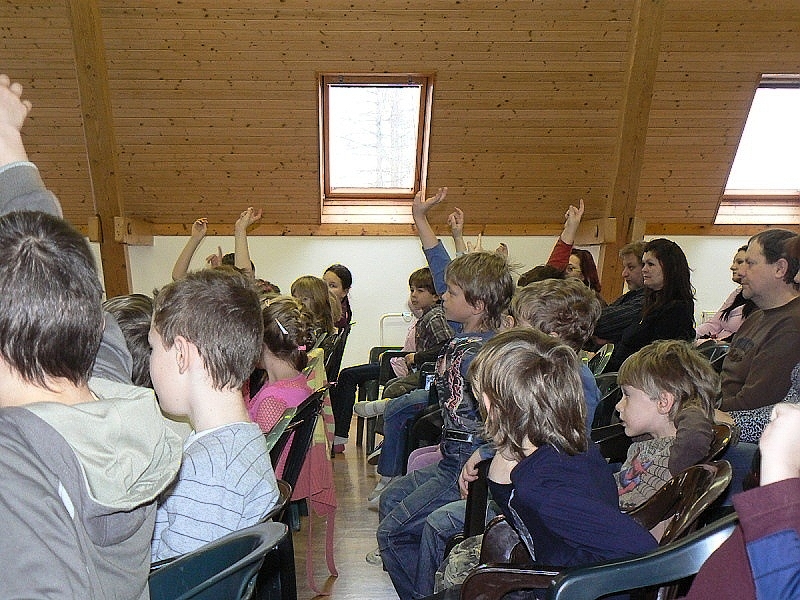 Školní kolo recitační soutěže, únor, 2013