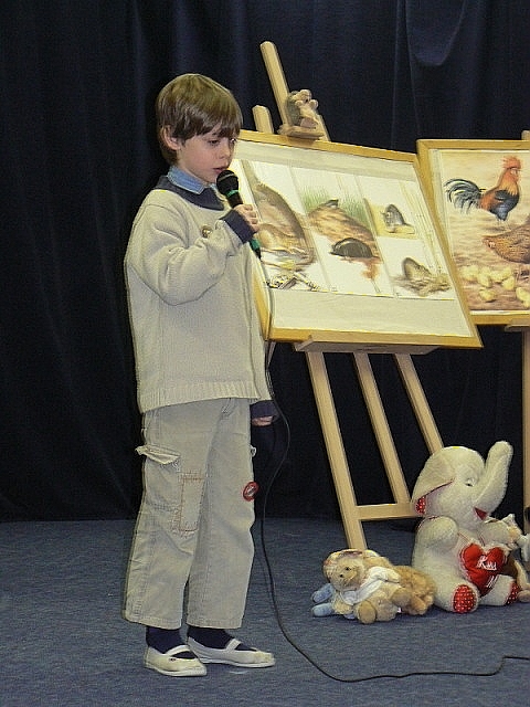 Školní kolo recitační soutěže, únor, 2013