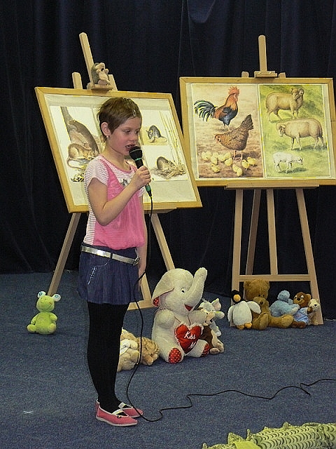 Školní kolo recitační soutěže, únor, 2013