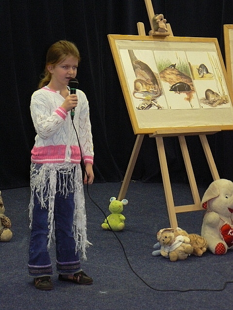 Školní kolo recitační soutěže, únor, 2013
