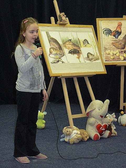 Školní kolo recitační soutěže, únor, 2013
