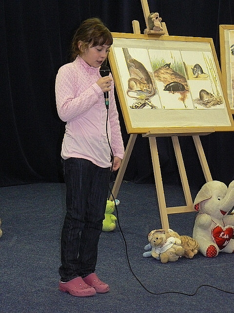 Školní kolo recitační soutěže, únor, 2013