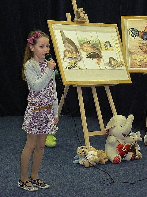 Školní kolo recitační soutěže, únor, 2013