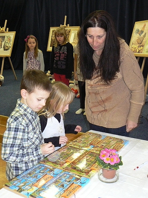 Školní kolo recitační soutěže, únor, 2013