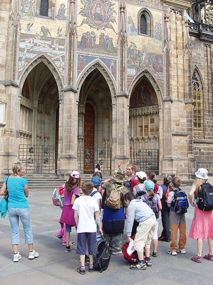 Výlet IV. tř., Praha, květen 2012