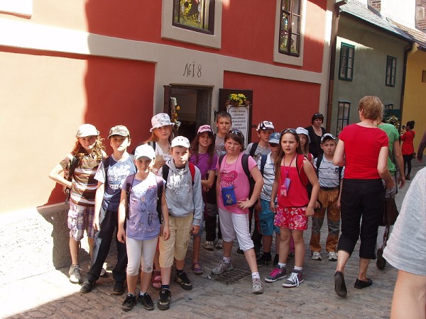 Výlet IV. tř., Praha, květen 2012