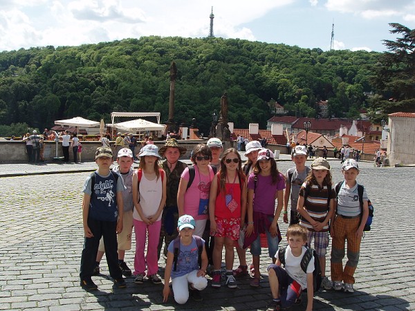 Výlet IV. tř., Praha, květen 2012