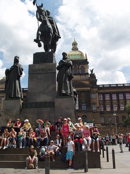 Výlet IV. tř., Praha, květen 2012