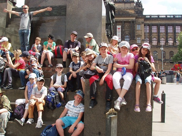 Výlet IV. tř., Praha, květen 2012
