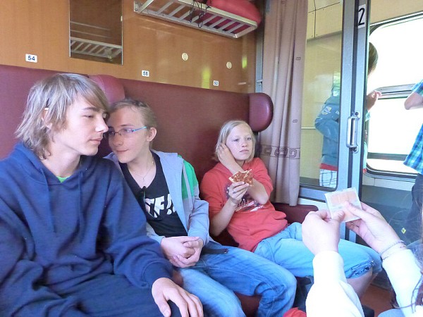 Výlet VII. tř., Náchod a okolí, květen 2012