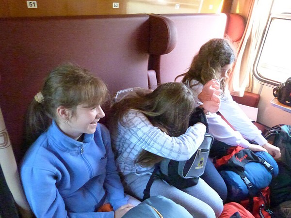 Výlet VII. tř., Náchod a okolí, květen 2012