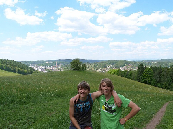 Výlet VII. tř., Náchod a okolí, květen 2012