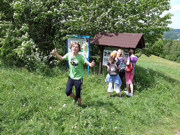 Výlet VII. tř., Náchod a okolí, květen 2012