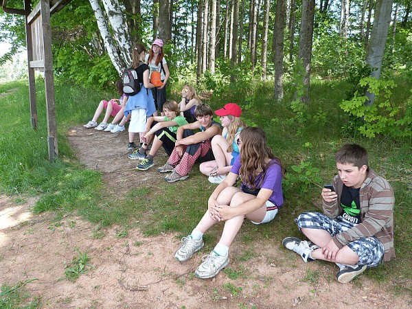 Výlet VII. tř., Náchod a okolí, květen 2012